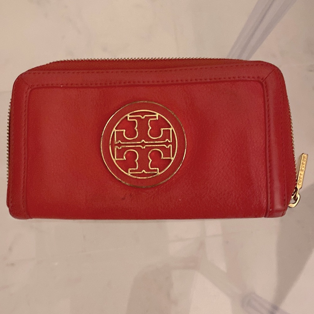 Tory Burch Red wallet